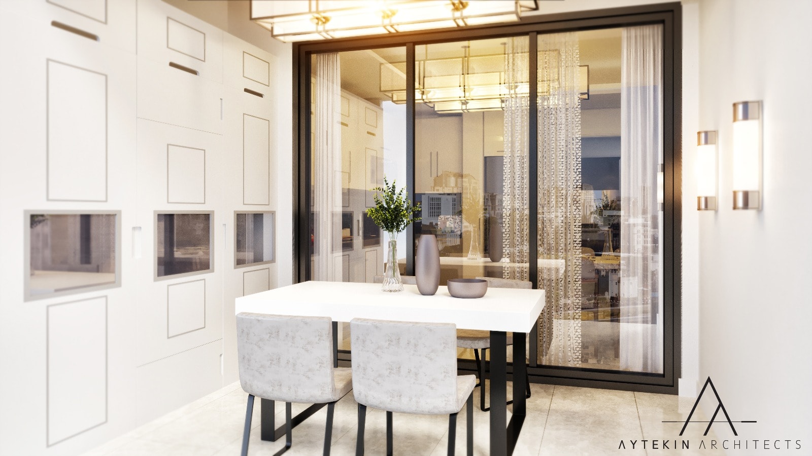 Altay Residence A Blok yemek odası