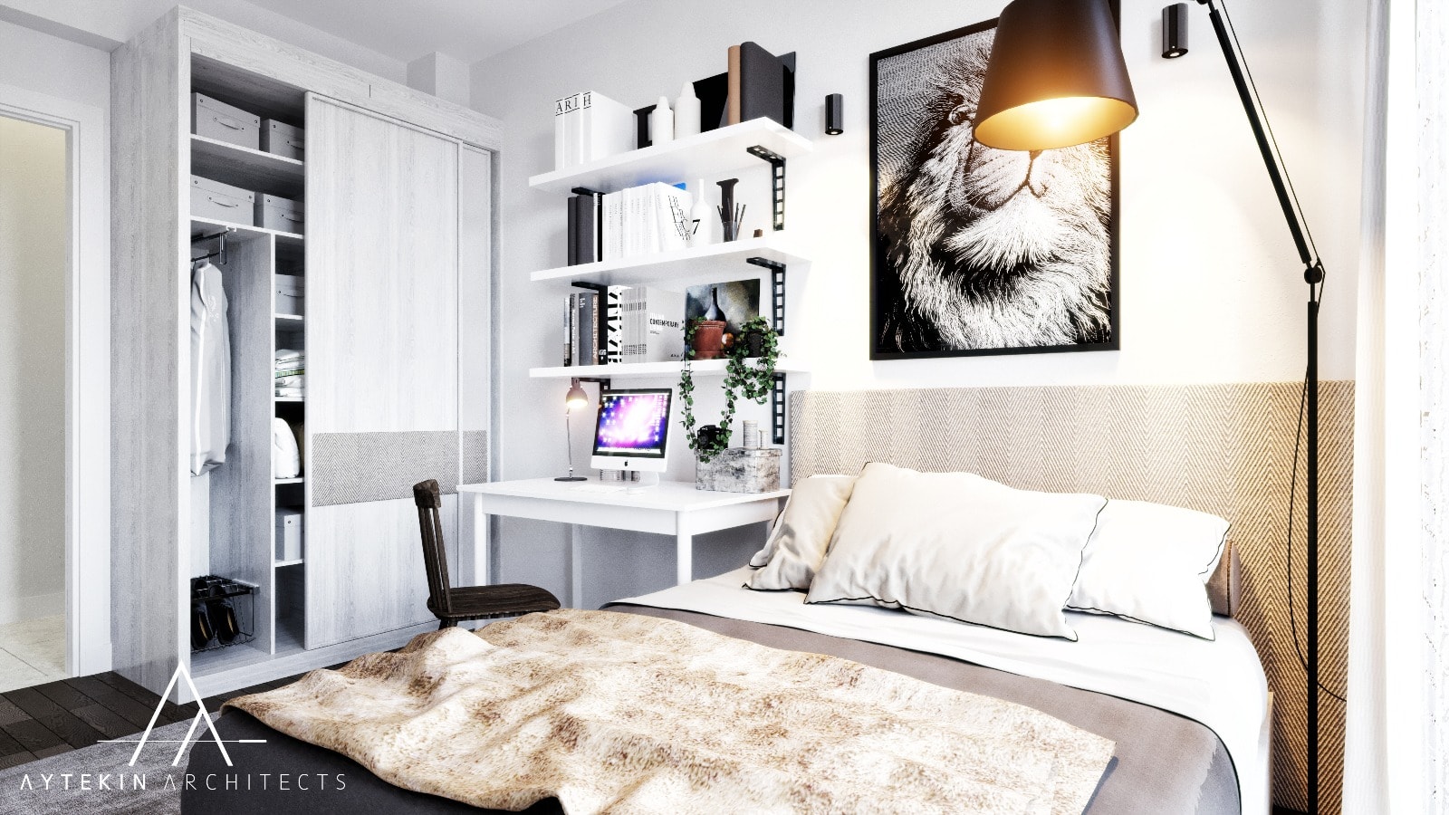 Altay Residence A Blok yatak odası